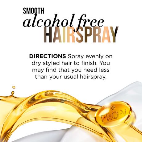 Pantene Pro-V Smooth Airspray Alcohol Free Hair Spray | Walmart Canada