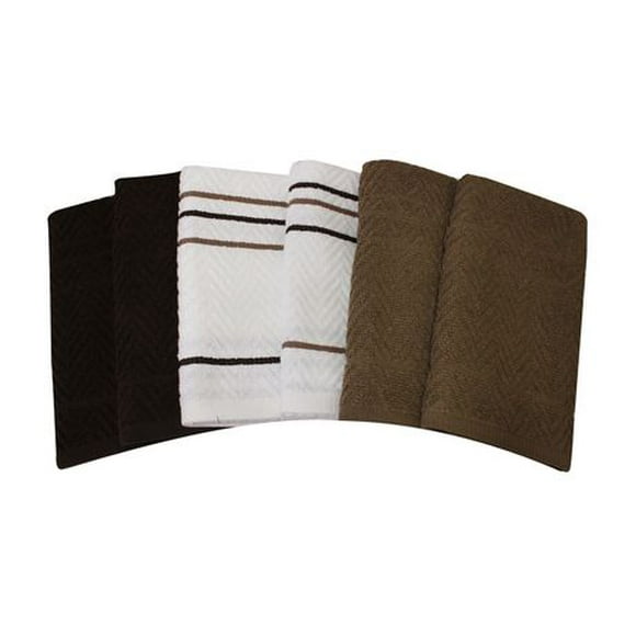 Mainstays Kitchen Towel 6 pack, 6/16x26" Kitchen Towel