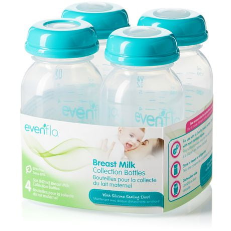 evenflo breast pump bottles