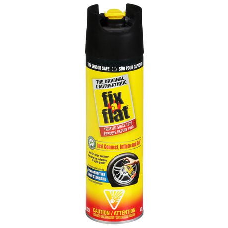 Scellant en aérosol et gonfleur d'urgence Fix-A-Flat pour pneus 435 g