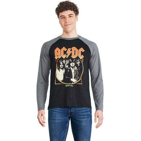 AC/DC Men's Raglan Tee, Sizes S-XL - Walmart.ca