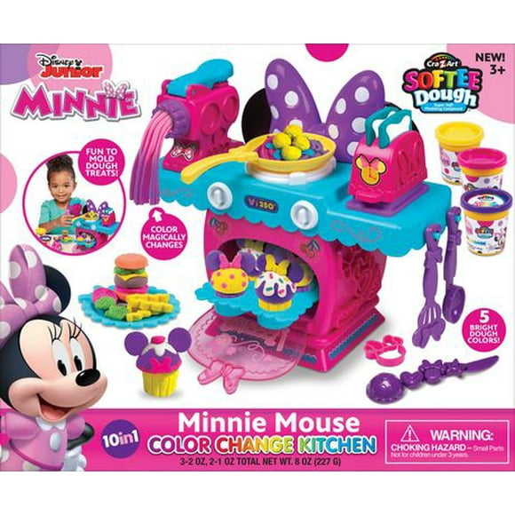 Softee Dough Minnie Mouse Cuisine Qui Change de Couleur 3 ans et plus