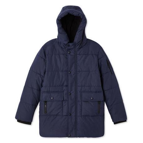 Boys navy cheap parka