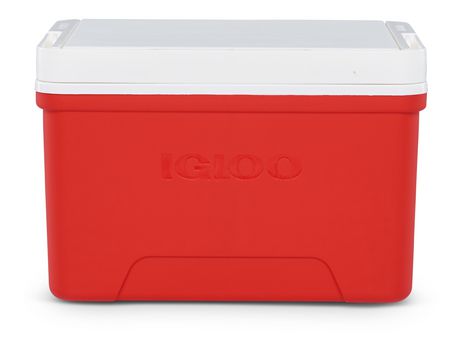 Glacière Roulettes Igloo Laguna 60 - 56 Litres (90 Canettes) - Poignée Télescopique, Roues, Technologie Cool Riser - Pour Pique-nique, Plage, Extérieur