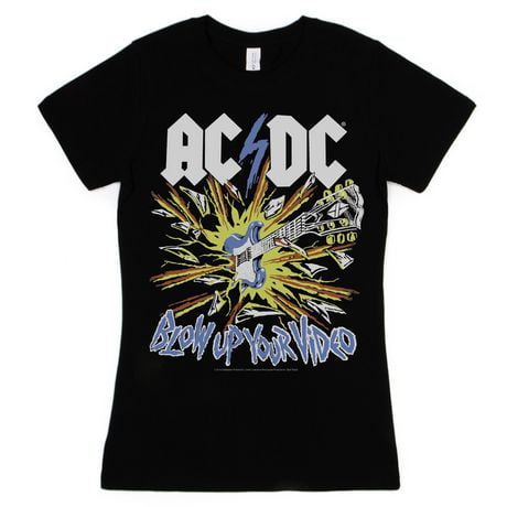 AC/DC Women's Crew Neck Short Sleeve T-Shirt | Walmart Canada