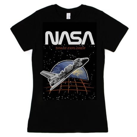 NASA Women's Crew Neck Short Sleeve T-Shirt | Walmart Canada