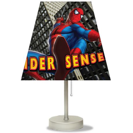 Veilleuse Spiderman pour table d'enfant Lampe Spiderman cadeau de Noël,  lampe illusion LED 3D pour décoration de chambre de garçon, veilleuse  télécommandée et éclairage tactile (lumière Spiderman) 