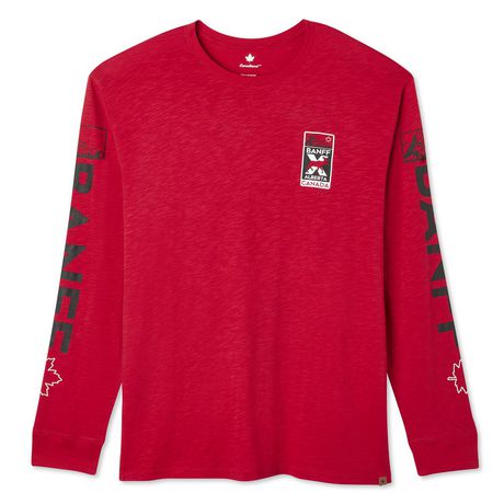 Canadiana Men's Long Sleeve Graphic Tee | Walmart Canada