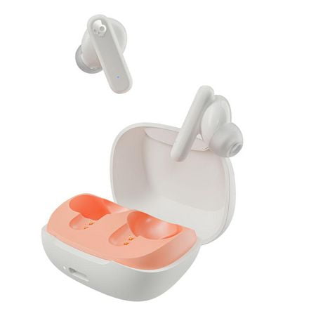 Skullcandy Smokin' Buds XT- Bone Orange Glow, Smokin' Buds XT- Bone Orange Glow