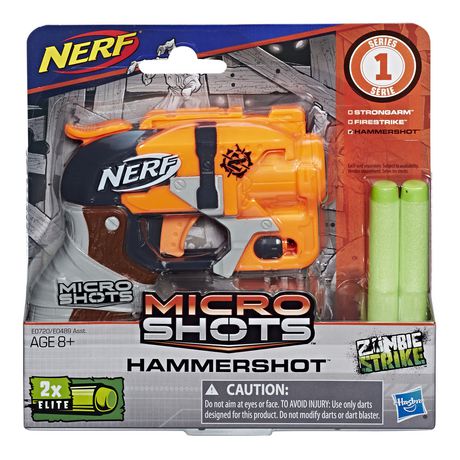 nerf zombie hammershot