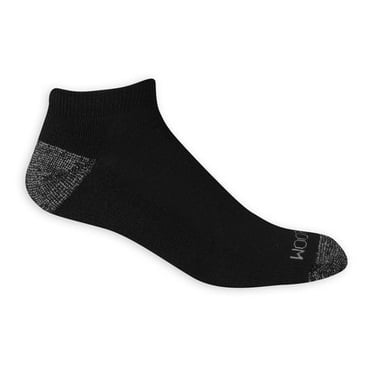 Fruit of the Loom Men's Dual Defense Ankle Socks 6 Pairs, Men's Ankle ...