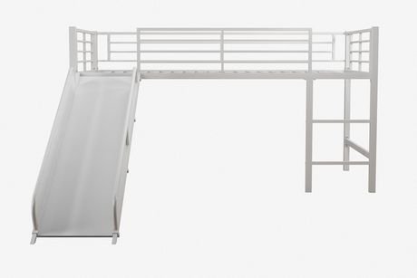 DHP Kid's Twin Loft Slide Bed - White | Walmart Canada