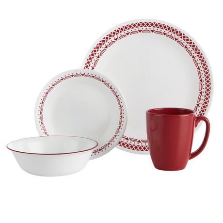 Corelle® Cordoba Dinnerware Set 16pc - Walmart.ca