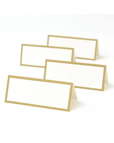 GOLD BORDER WRITE-IN PLACE CARDS | Walmart Canada