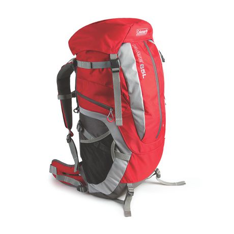 coleman max elate 65l internal frame backpack