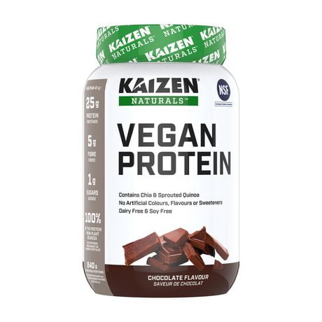 Protéine végétalienne au chocolat de Kaizen Naturals