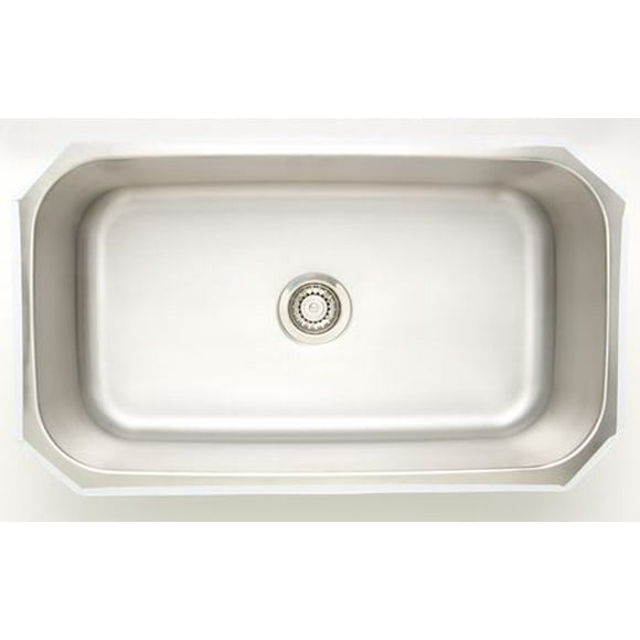 American Imaginations 31.5-in. W CSA Approved Stainless Steel Kitchen Sink With 1 Bowl And 18 Gauge AI-27650