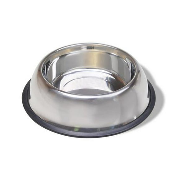 Van Ness Stainless Steel No Tip Bowl .47L, Non tip stainless 16 oz
