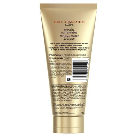 Pantene Pro-V Gold Series Hydrating Butter-Cream Infused with Argan Oil ...