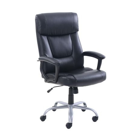 Hometrends High Back Office Chair, Memory foam padded seat