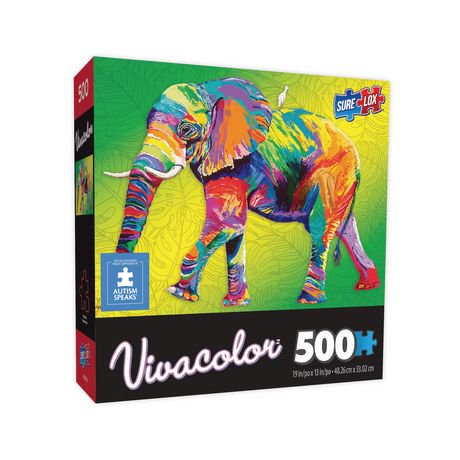 Sure-Lox Vivacolour Elephant Puzzle | Walmart Canada