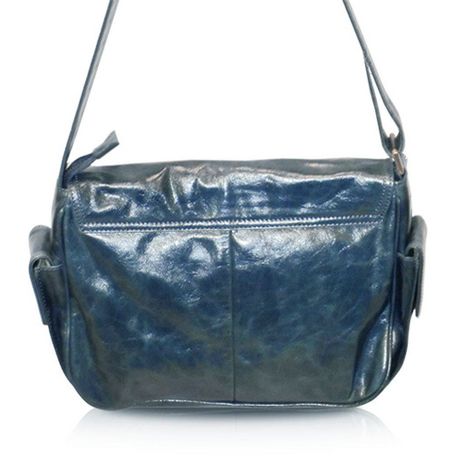 Della Leather Shoulder Bag Teal Holly | Walmart Canada