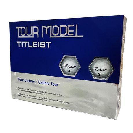 Mulligan International Titleist Tour Modèle #10314 12 balles de golf recyclées