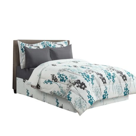 Dahlia 6 Piece Comforter Set Canada Dahlia 6 Piece Comforter Set, King Size Bed In A Bag Canada