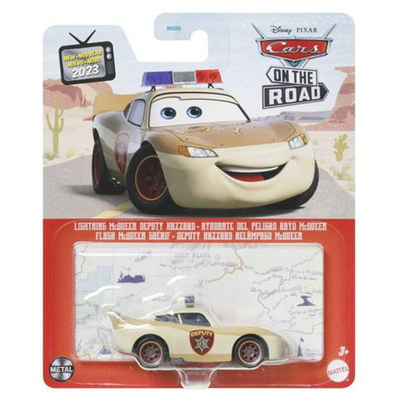 Disney and Pixar Cars On the Road Lightning McQueen Deputy Hazard