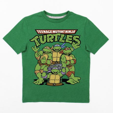 Teenage Mutant Ninja Turtles Boy's Toddler Short Sleeve T-Shirt ...