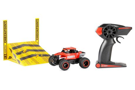  Hot Wheels RC 1:64 Scale Rodger Dodger Rechargeable  Radio-Controlled Racing Cars for On- or Off-Track Play, Includes Car,  Controller & Adapter for Kids 5 Years Old & Up : Toys 