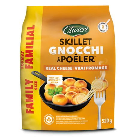 Olivieri Real Cheese Filled Skillet Gnocchi 540g, Olivieri Chs Skillet Gnocchi 540g