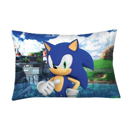 Sonic "Speed Freak" pillowcase, Sonic pillowcase