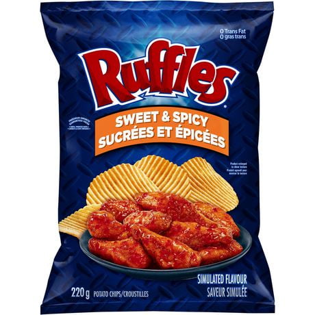 Ruffles Sweet & Spicy Potato Chips | Walmart Canada