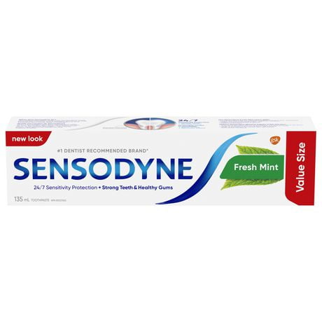 Sensodyne Daily Sensitivity Toothpaste - Value Size, 135 mL Fresh Mint