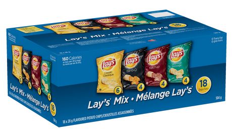 Frito Lay Multipack Lay's® Mix Potato Chips | Walmart.ca