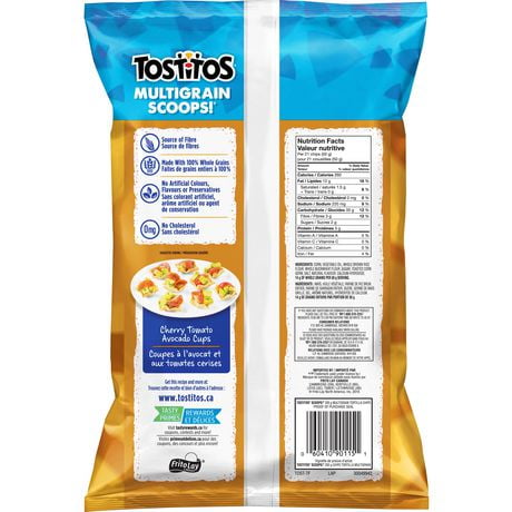 Tostitos Multigrain Scoops Tortilla Chips | Walmart Canada