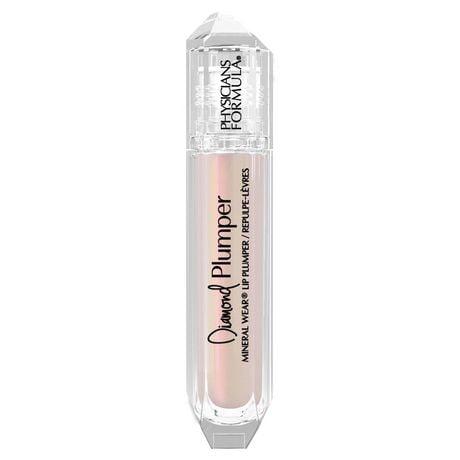 MINERAL WEAR DIAMOND GLOW LIP PLUMPER LIGHT PINK PRINCESS CUT, Diamond Lip Plumper