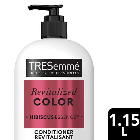 Revitalisant avec Pompe TRESemmé Revitalized Colour + Essence d'Hibiscus 1.15 L Revitalisant