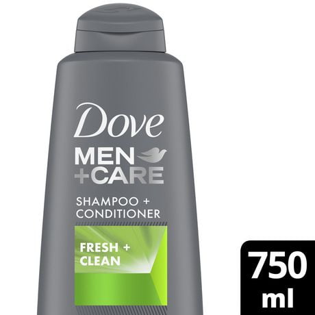 Dove Men Care Fresh Clean Fortifying Shampoo & Conditioner 2in1, 750ml Shampoo + Conditioner