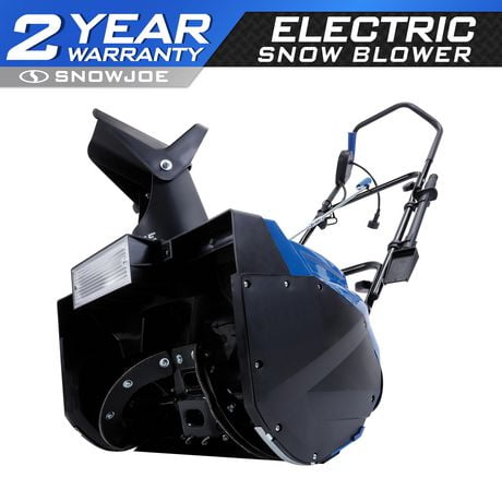 Snow Joe 18-Inch Electric Single Stage Snow Thrower, 15 Amp Motor, w/ Headlights