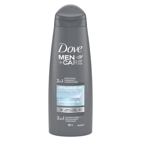 Dove Men Care Anti Dandruff 2in1 Shampoo + Conditioner, 355 ML 2in1 Shampoo + Conditioner