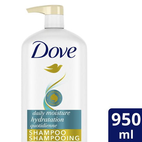 Dove Daily Moisture Shampoo, 950 ml Shampoo