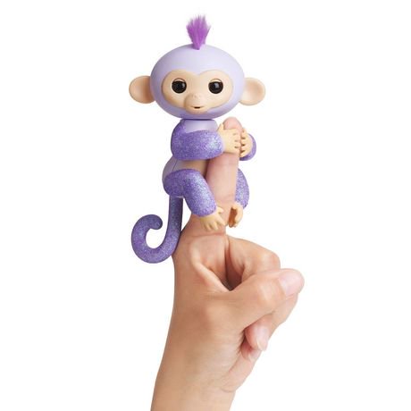 Fingerlings Kiki Baby Glitter Monkey Toy | Walmart Canada