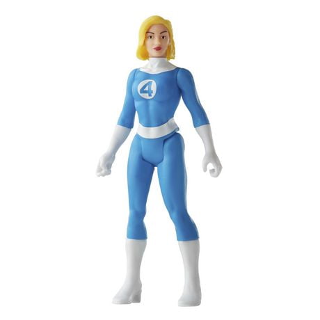 Hasbro Marvel Legends Series Retro 375, figurine de collection Invisible Woman de 9,5 cm