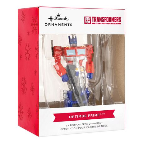 optimus prime hallmark ornament