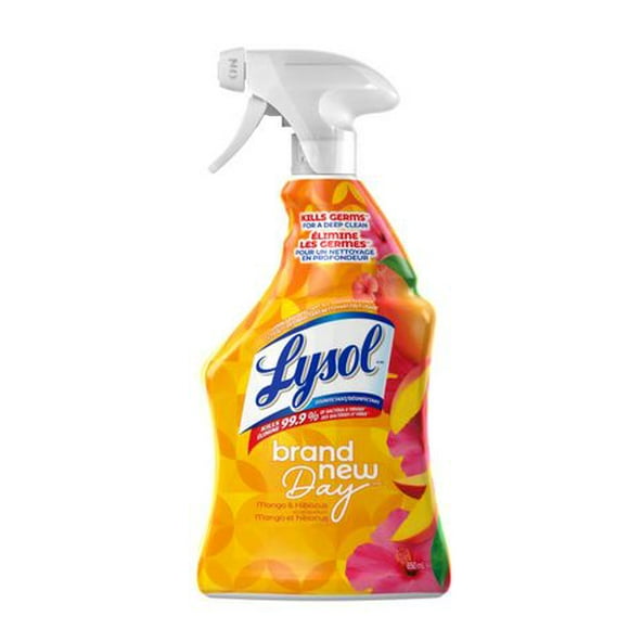 LYSOL® ALL PURPOSE CLEANER TRIGGER - Brand New Day Mango Hibiscus 650mL, ALL PURPOSE CLEANER