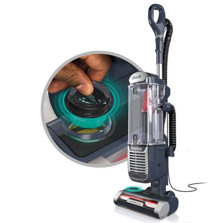Shark ZU100C Rotator Pet Upright Vacuum with PowerFins HairPro and Odor Neutralizer Technology, Upright Vacuum
