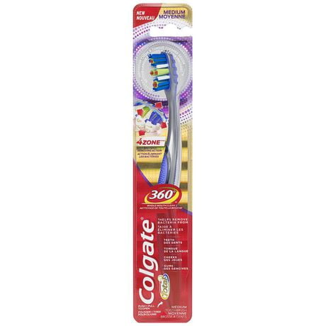 colgate toothbrush advanced zone medium walmart soft