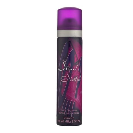 So...? Sinful Body Fragrance 75ml | Walmart Canada